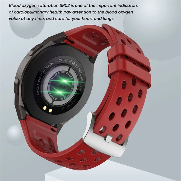 LIGE 2022 Latest Color Touch Screen Sport Smartwatch: IP68 Waterproof, Heart Rate Monitoring, Blood Pressure Tracker 