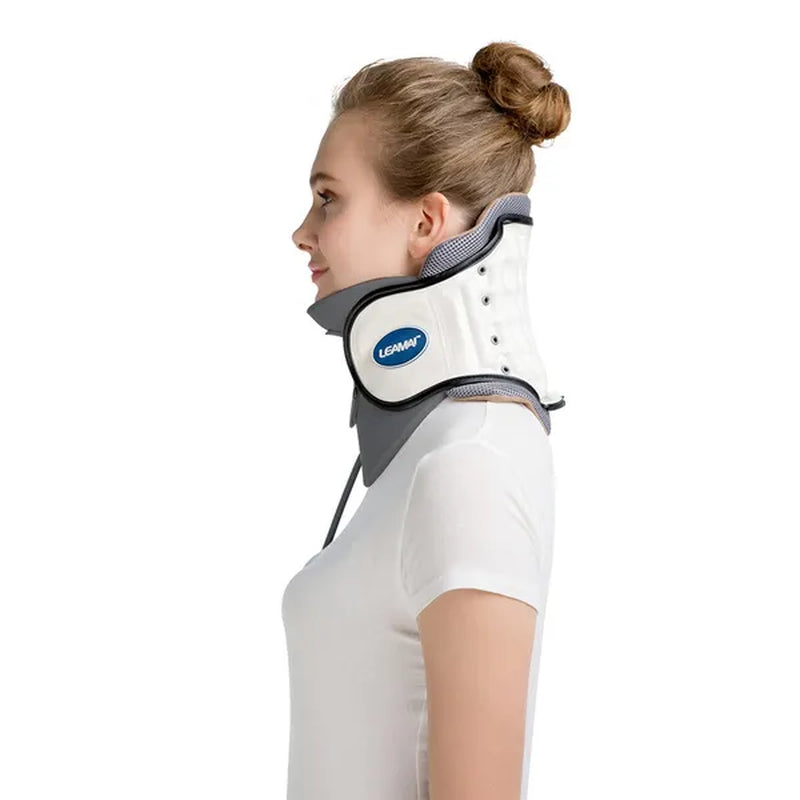 LEAMAI Inflatable Medical Neck Cervical Traction Device Relief Neck and Upper Back Pain Portable Home Use Cervical Vertebra Tractor